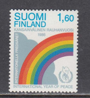 Finland 1986 - International Year Of Peace, Mi-Nr. 1004, MNH** - Unused Stamps
