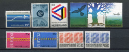 Netherlands. A Selection Of 10 Stamps. ALL MINT (MNH) ** - Collections