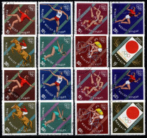 MONGOLIA 1964 - Olympic Games - Tokyo, Japan - 2 Cmpt Set - Mongolei