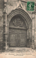 FRANCE - Orléans - Vue Sur L'église St Pierre Ensentelée - Portail Principal - Vue Sur L'entrée - Carte Postale Ancienne - Orleans
