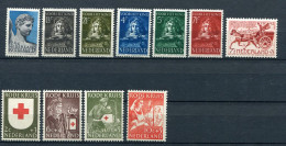 Netherlands. A Selection Of 11 Stamps. ALL MINT (MNH) ** - Collections