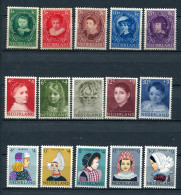 Netherlands. 3 Complete Sets (15 Stamps) "For The Children" Stamps. ALL MINT (MNH) ** - Collezioni