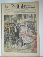 Le Petit Journal N°962 - 25 Avril 1909 – MARIAGE EN BICYCLETTE A NICE – PECHEURS RUSSES PERDUS SUR LA BANQUISE - Le Petit Journal