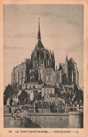 FRANCE - Le Mont Saint Michel - Côté Sud Est - L L - Vue Générale - Vue De L'extérieur - Carte Postale Ancienne - Le Mont Saint Michel