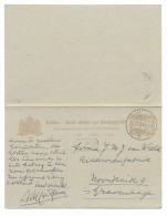 Ned. Indië 1923-25, G36 Pamekasan Naar Nederland (SN 2757) - Niederländisch-Indien
