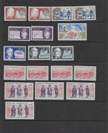 20 Timbres Neufs France 1971 - Unused Stamps