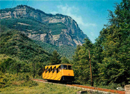 Trains - Funiculaires - Bernin - Le Funiculaire De Montfort De La Vallée Du Graisivaudan à St-Hilaire-du-Touvet Sur Le P - Funicular Railway