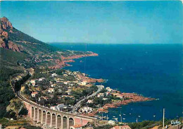 83 - Anthéor - Le Viaduc Et La Ligne Paris-Nice - Chemin De Fer - CPM - Voir Scans Recto-Verso - Antheor