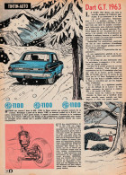 Tintin : Collection TINTIN-AUTO : La DART GT 1963 Et La CHEVROLET 1963. ( Voir PHOTOS ). - Pubblicitari