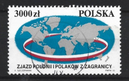 Polen 1992 World Congress Of Poles  Y.T. 3191 (0) - Gebruikt