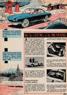 Tintin : Collection TINTIN-AUTO : De La "12 M" à La MUSTANG. ( Voir PHOTOS ). - Publicités