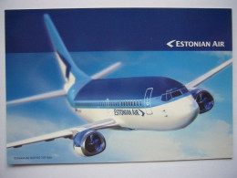 Avion / Airplane / ESTONIAN AIR / Boeing 737-500 / Airline Issue - 1946-....: Era Moderna
