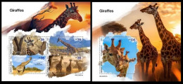Sierra Leone  2023 Giraffes. (521) OFFICIAL ISSUE - Girafes