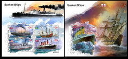 Sierra Leone  2023 Sunken Ships. (527) OFFICIAL ISSUE - Barcos