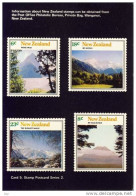 New Zealand - Stamp Postcard Series 2, Card 5, Different Stamps - Briefmarken (Abbildungen)