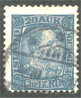 496 Iceland 1902 Christian IX 20 Aur Bleu Blue (ISL-336) - Usati