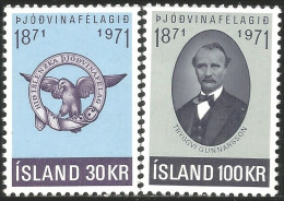 496 Iceland 1971 Patriotism MNH ** Neuf SC (ISL-313) - Ongebruikt