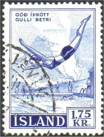 496 Iceland Diver Plongeuse (ISL-174) - Kunst- Und Turmspringen