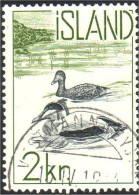 496 Iceland 2kr Canards Ducks Ente Pato (ISL-157) - Anatre