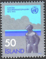 496 Iceland WMO Meteorology MNH ** Neuf SC (ISL-113) - Climate & Meteorology