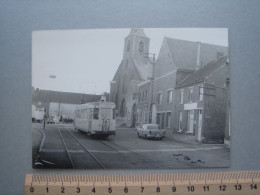 Photo - Elouges - Rue Du Commerce - Eglise Saint Martin - Tram - Tramway - Ligne 6 - Dour