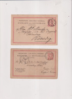 CPA-ALLEMAGNE-LOT 8 CPA-ENTIERS 10 CTS-ROUGE-OB-différentes-1880 - Colecciones Y Lotes