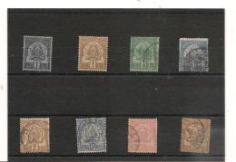 TUNISIE ANNÉE 1888/1901  N°1/4-10-13-23-* Cote : 50,00 € - Nuovi