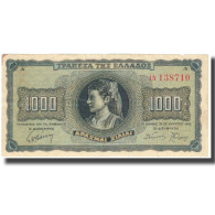 Billet, Grèce, 1000 Drachmai, 1942, KM:118a, SUP - Grèce