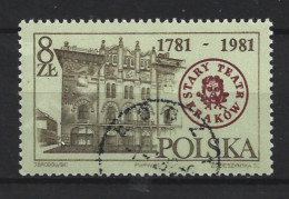 Polen 1981 200 Anniv. Of The Creation Of The Teatr Stary   Y.T. 2596 (0) - Used Stamps