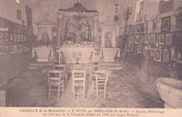 95 / Institution N.-D. De Montmélian. - St-WITZ, Par SURVILLIERS (S.-et-O.) - Intérieur De La Chapelle - Survilliers