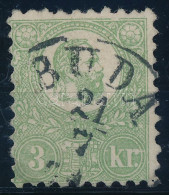 O 1871 Kőnyomat 3kr Zöld (160.000) - Sonstige & Ohne Zuordnung