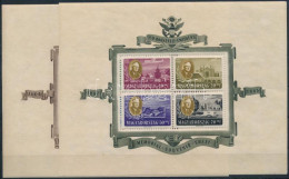 ** 1947 Roosevelt Blokkpár (60.000) (néhány Szokásos Ránc, Papírránc / Some Usual Crease, Paper Crease) - Other & Unclassified