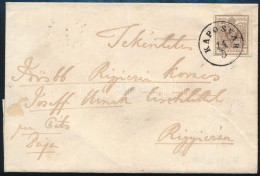 ~1850 Levél 6kr Bérmentesítéssel "KAPOSVÁR" - Rigyic - Other & Unclassified