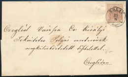 ~1850 Levél 6kr Bérmentesítéssel "ERLAU" - "CZEGLÉD" - Other & Unclassified