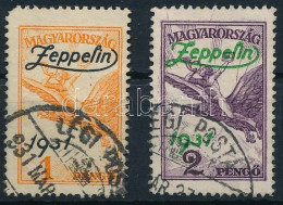 O 1931 Zeppelin Sor (30.000) (1P Apró Sarokhiba / Missing Corner) - Altri & Non Classificati