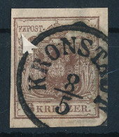 O 1850 6kr HP I Lemezhibás Bélyeg "KRONSTADT" - Sonstige & Ohne Zuordnung