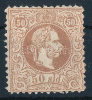 ** Magyar Posta Romániában 1867 50sld Vízjeles Bélyeg - Other & Unclassified