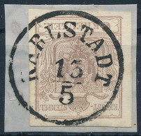 1850 6kr Kivágáson "KARLSTADT" Kiállítási Minőségben - Other & Unclassified