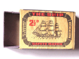 Boîte D'Allumettes - ANGLETERRE - THE SHIP (2) - Matchboxes