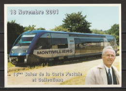 MONTVILLIERS : 18ème Salon De La Carte Postale Et Collections Du 18 Novembre 2001 (voir Photo). - Montivilliers