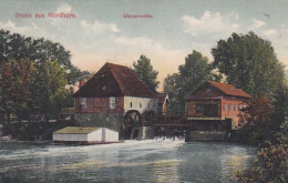 3728	199	Gruss Aus Nordhorn, Wassermühle. - Nordhorn