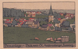 3728	281	Braunlage, Blick Vom Gr Andreasberger Fussweg. (sehr Kleines Falte Im Ecken) - Braunlage