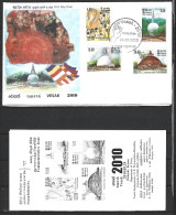 SRI LANKA. N°1731-4 De 2010 Sur Enveloppe 1er Jour. Le Vesak. - Buddhism