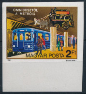 ** 1982 Omnibusztól A Metróig ívszéli Vágott Bélyeg (3.000) - Other & Unclassified