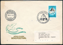 1984 Békefesztivál Vágott Bélyeg FDC-n - Otros & Sin Clasificación