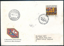 1986 Nemzetközi Keletiszőnyeg Konferencia Vágott Bélyeg FDC-n - Other & Unclassified