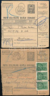 1942-1944 5 Db Postai Szállítólevél - Autres & Non Classés
