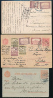 1916-1921 3 Db Cenzúrázott Levelezőlap - Other & Unclassified