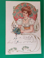 Femme Style Art Nouveau ,1903 - Femmes