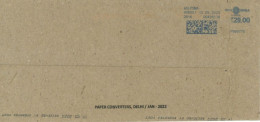 INDIA. - 2023, POSTAL FRANKING MACHINE COVER TO DUBAI. - Lettres & Documents